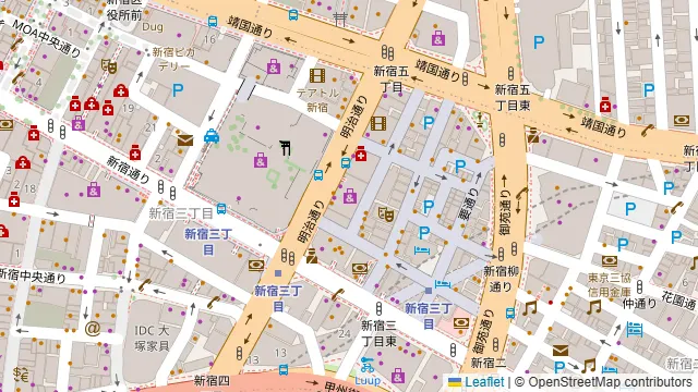 RISTORANTE VENIRE VENIREの周辺地図