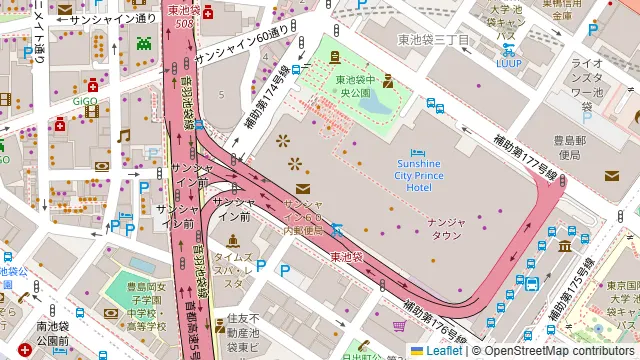 ジンジャーズビーチサンシャインの周辺地図