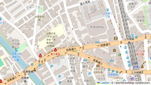 WE ARE THE FARM 目黒の周辺地図