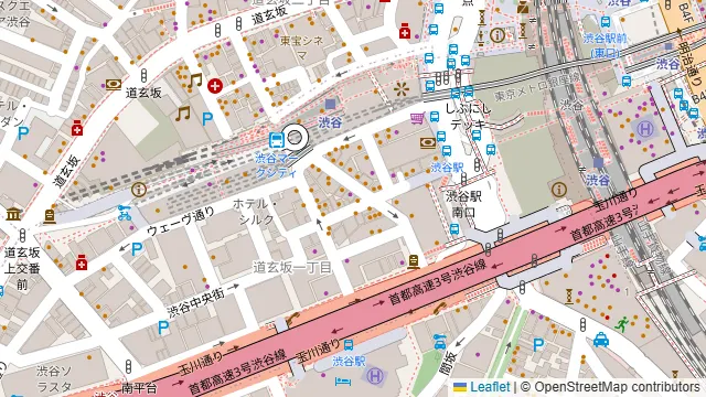 おでん屋たけしの周辺地図