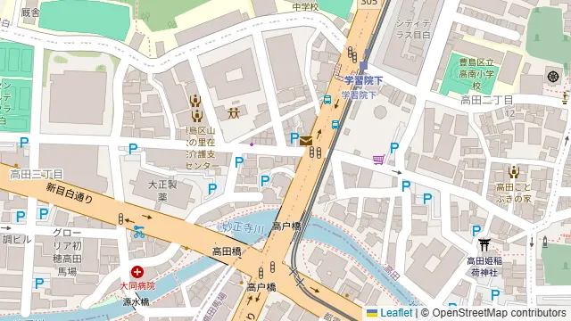 DartsCafe DELTA 高田馬場店の周辺地図
