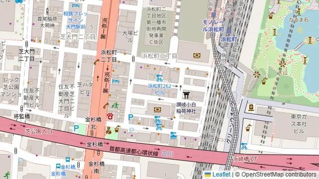 スパイス研究所MAD CHEFs 浜松町本店の周辺地図
