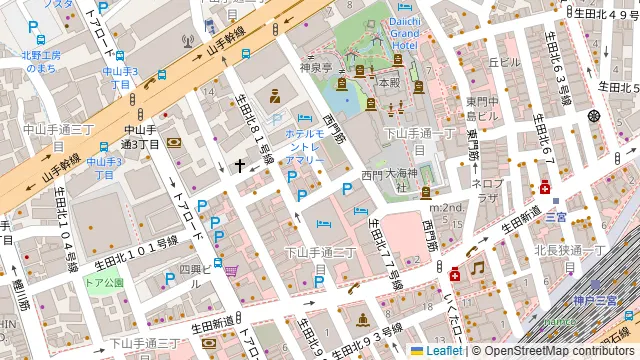 Bar Sad Cafeの周辺地図