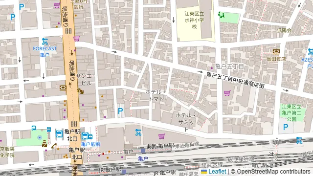 魚HIDEの周辺地図
