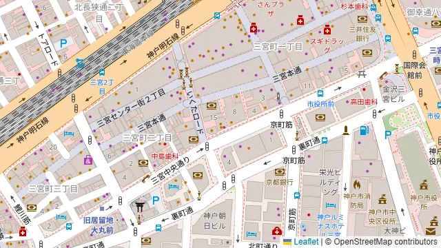 Bistrot UESHIMAの周辺地図