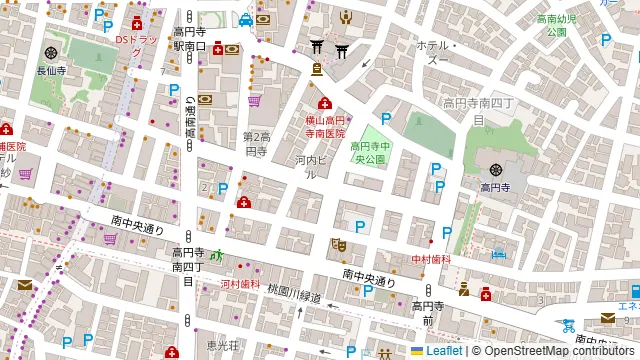 AMPcafeの周辺地図