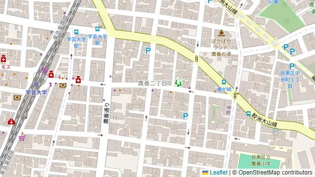 ダルマ飯店の周辺地図