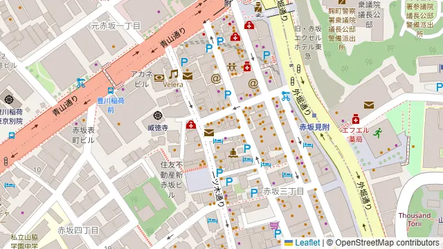 アジアンダイニングバール SAPANAの周辺地図