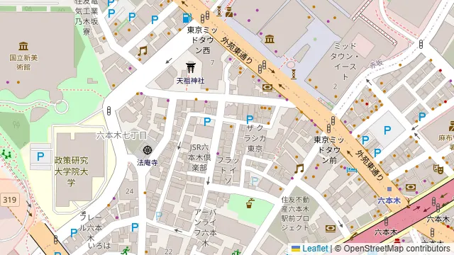 隠れ家dining & bar Gochiの周辺地図