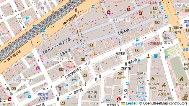 Bistrot UESHIMAの周辺地図
