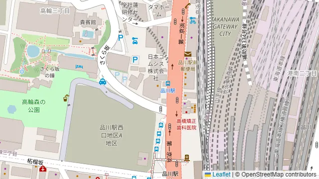 TIME SHARING 品川センタービルディング 806の周辺地図