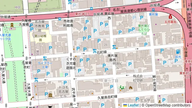 スタジオいずみの周辺地図