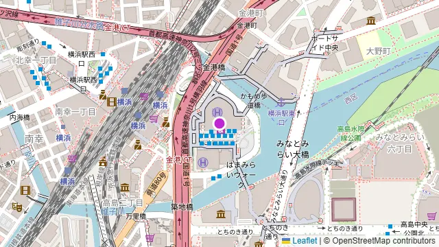 フレンチレストラン にき亭 そごう横浜店の周辺地図