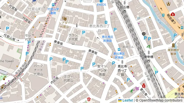 エレガンテヴィータの周辺地図