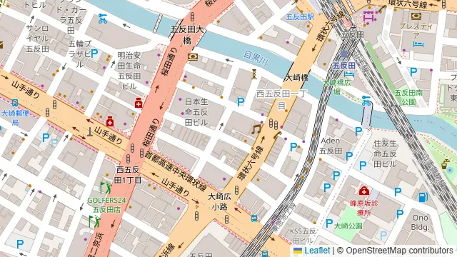 たまりば五反田 Secret Baseの周辺地図