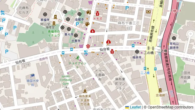PACE ITALIAN LOUNGEの周辺地図