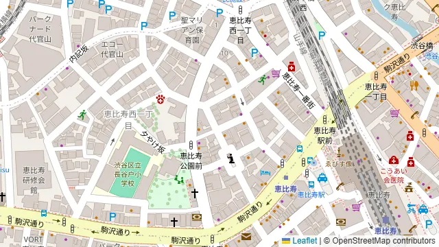 KOREAN DINING HANAの周辺地図