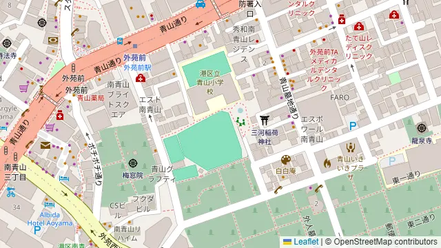 ラ・スコリエーラの周辺地図