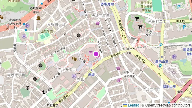 デリリウムカフェ レゼルブの周辺地図