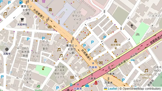SHISHA CAFE NORTH VILLAGE 六本木VIP店の周辺地図