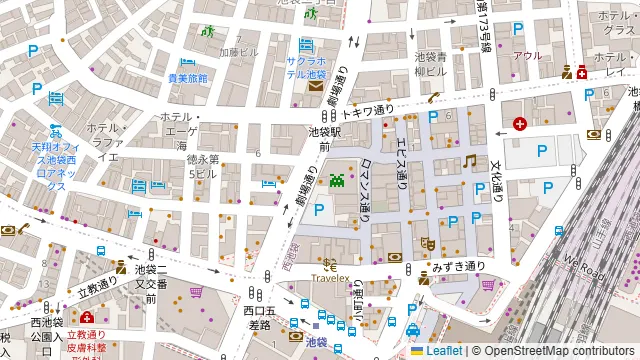 million(ミリオン)池袋の周辺地図