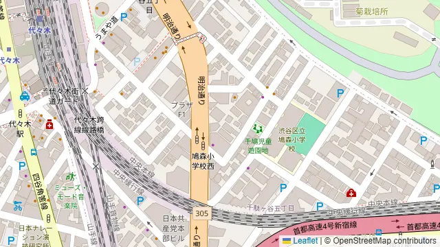 居酒屋だいぶつの周辺地図