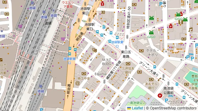 BasisPoint 池袋店の周辺地図