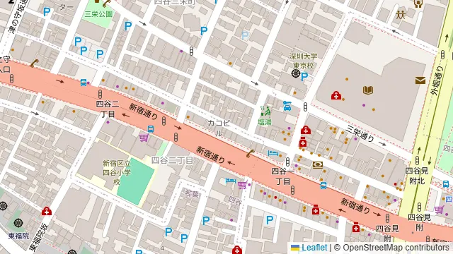 イタリア酒場 Osteria Pinocchioの周辺地図