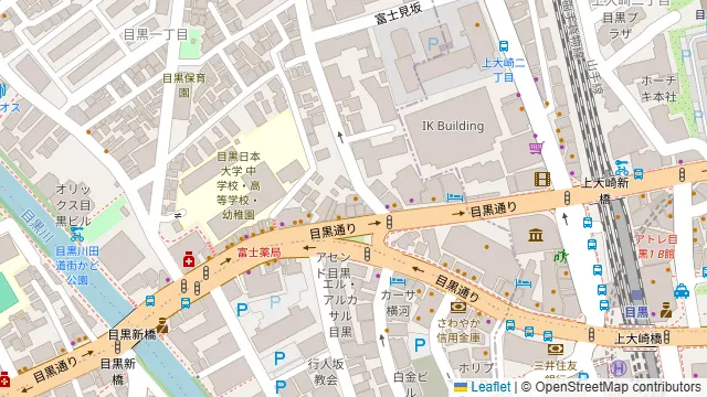 WE ARE THE FARM 目黒の周辺地図
