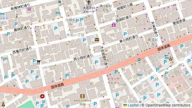 HASU 蓮 KITCHEN and DRINKSの周辺地図