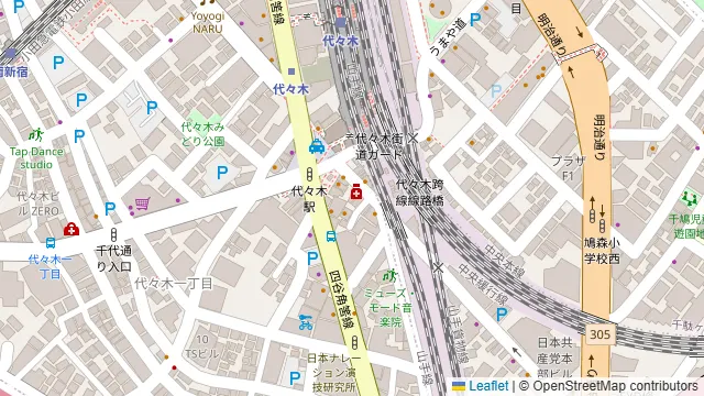 oriental table AMAの周辺地図