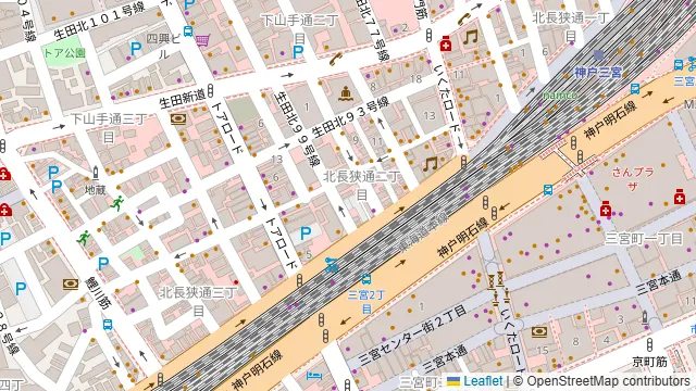 Pizza Terrace Legareの周辺地図