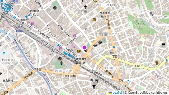 Dining Bar Bee 町田店の周辺地図