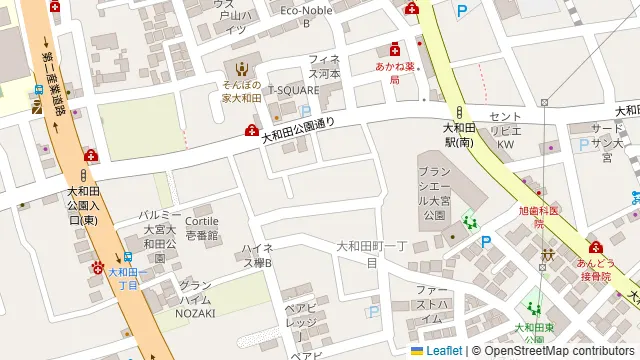 Chill Inn 大宮の周辺地図