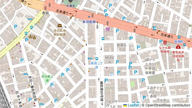 赤羽レンタルスペースの周辺地図