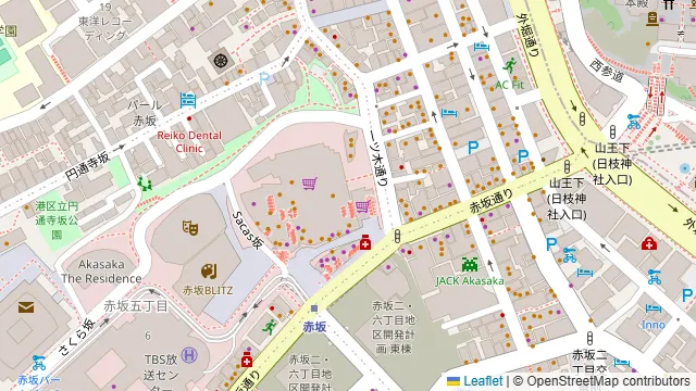 デリリウムカフェ レゼルブの周辺地図