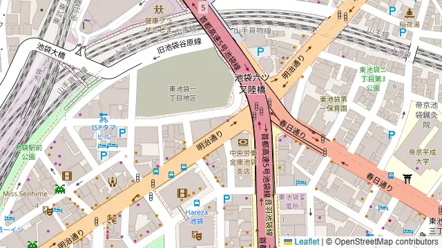 SpemoLounge池袋の周辺地図