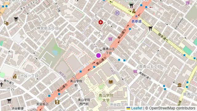 MATOI-YA 表参道店の周辺地図