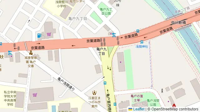 鉄板もんたろうの周辺地図