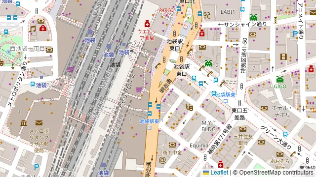 NaNaiRoの周辺地図