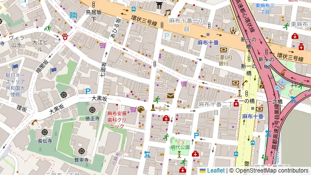 Mancy's Tokyoの周辺地図