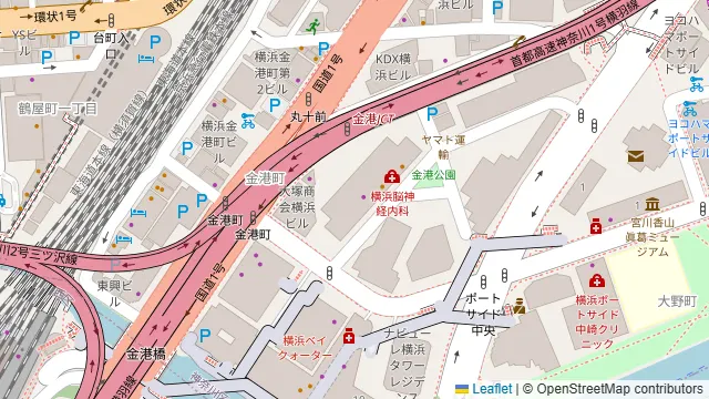 ジンジャーズビーチの周辺地図