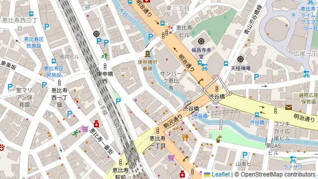 TOOTH TOOTH TOKYOの周辺地図