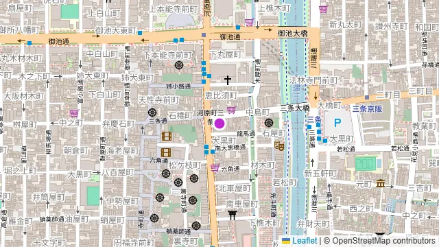 ジャングル風パーティースペースの周辺地図