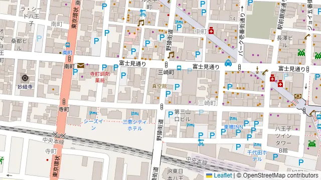 祥和食府の周辺地図