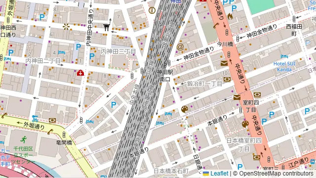 小籠包マニア 神田店の周辺地図