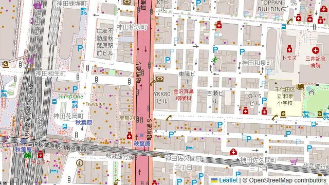 グリルバル 秋葉原店の周辺地図