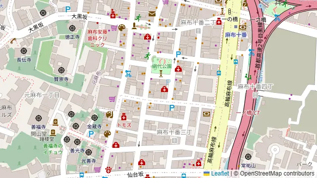 LA FRAGRANTEの周辺地図