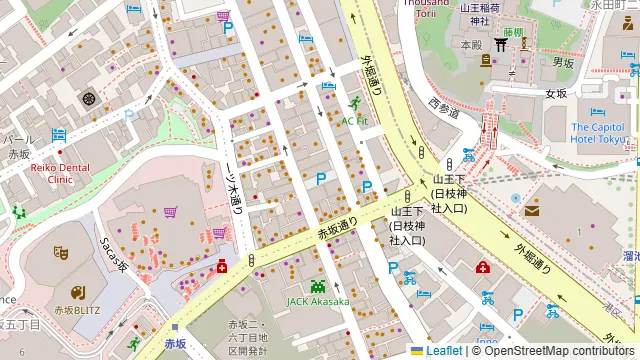 LAYOUTの周辺地図