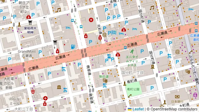 BUZZ仙台の周辺地図